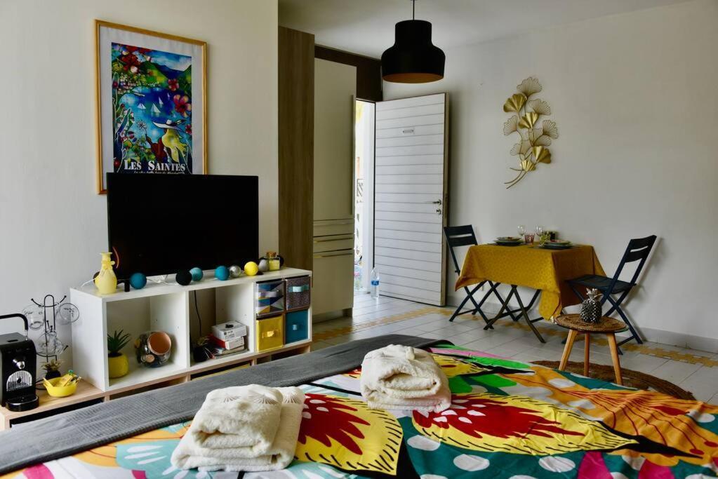 Joli Manga Soley Studio Dans Tres Belle Residence Сен-Франсуа Екстер'єр фото